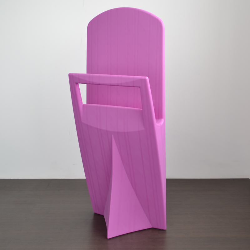 Eccopanta Schlafzimmer-Kleiderständer mit Nadelstreif-Optik - fuchsia 1